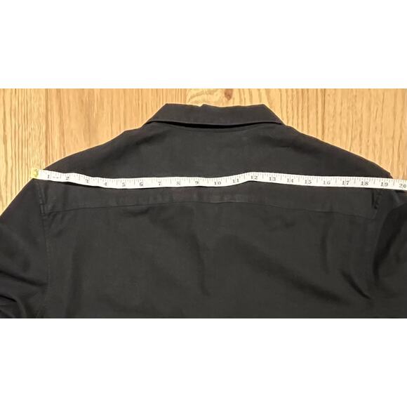 Men’s Club Monaco Soft-Structured Stretch Knit Button-Down Shirt Small - Picture 4 of 7